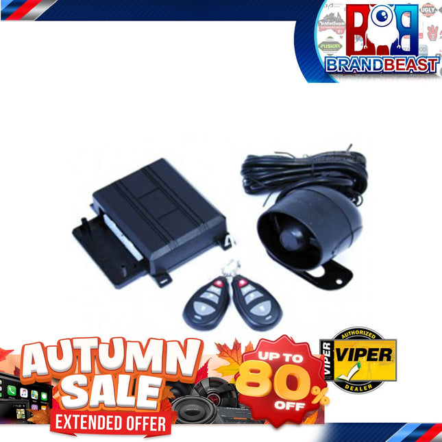 Viper 3104PR 1-Way Black Wire Australian Standards Security System