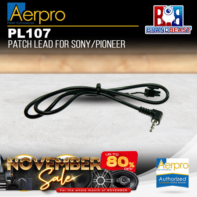 Aerpro PL107 Patch Lead For Sony/Pioneer