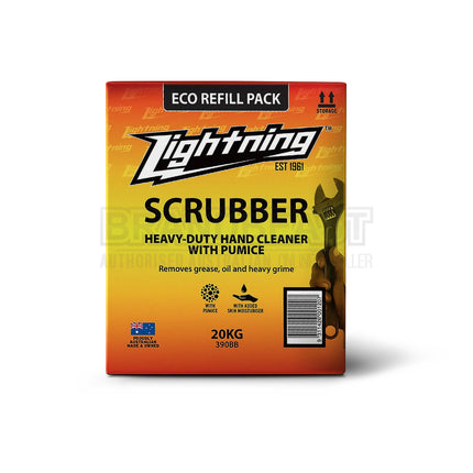 Lightning 390BB Hand Scrubber Eco Pack Heavy Duty Pumice Formula