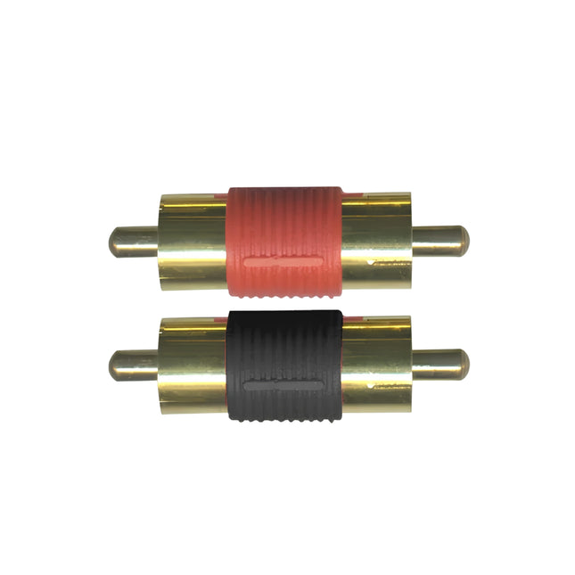 Stinger SGI21 Male To Male RCA Adapters - Pair
