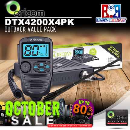 Oricom DTX4200X4PK Outback Value Pack