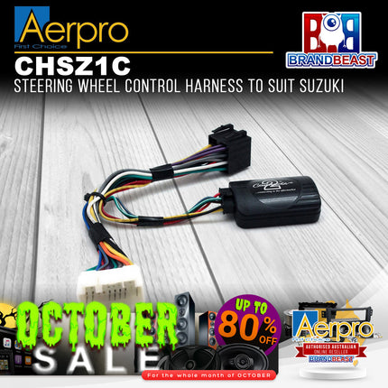Aerpro CHSZ1C Steering Wheel Control Harness to Suit Suzuki