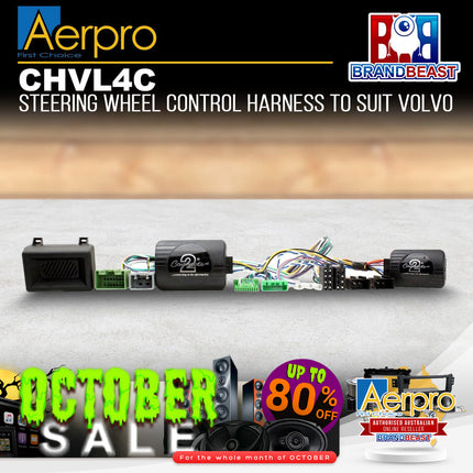 Aerpro CHVL4C Steering Wheel Control Harness Suit Volvo XC90