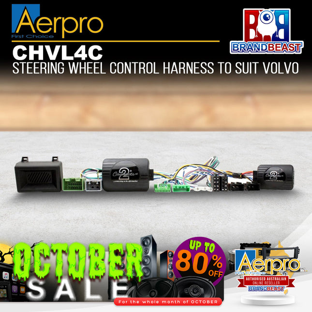 Aerpro CHVL4C Steering Wheel Control Harness Suit Volvo XC90