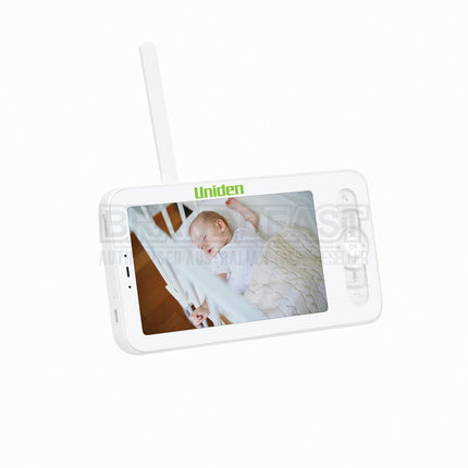 UNIDEN BW6141R - 2K Super HD Smart Baby Monitor with 5" Screen and Bunny Cover