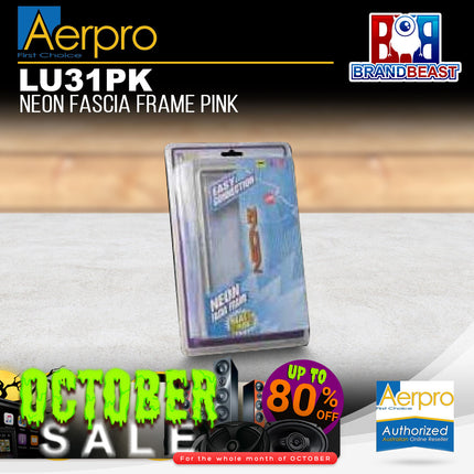Aerpro LU31PK Neon Facia Frame Pink