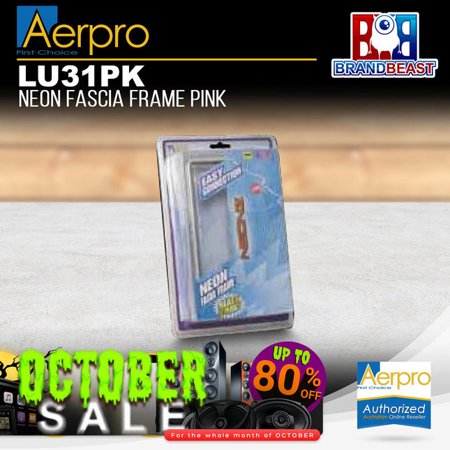 Aerpro LU31PK Neon Facia Frame Pink