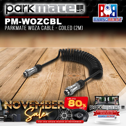 Parkmate PM-WOZCBL 2 Metre Heavy Duty Coil Trailer Woza Cable