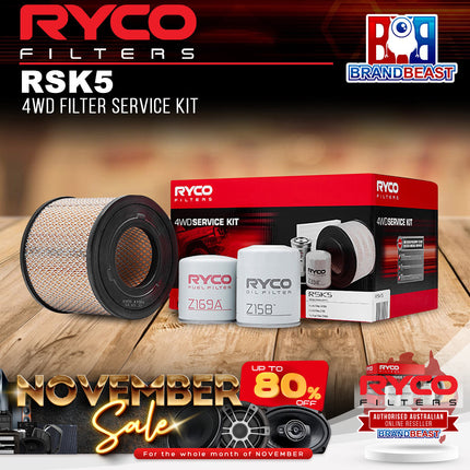 Ryco RSK5 4WD Filter Service Kit