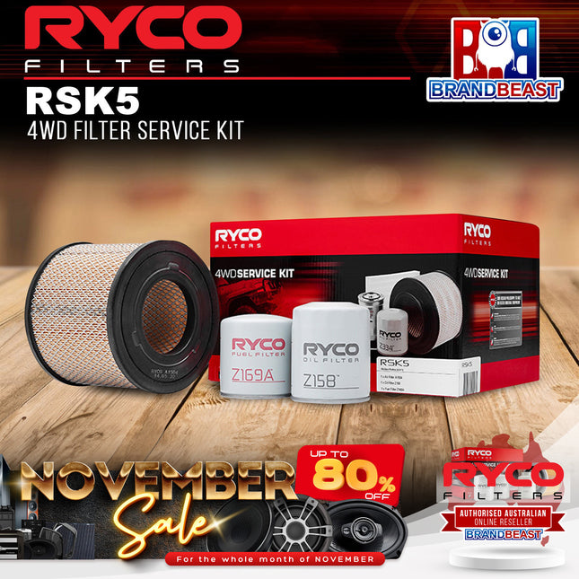 Ryco RSK5 4WD Filter Service Kit