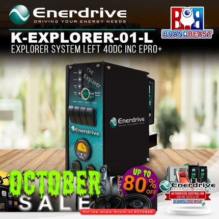 Enerdrive K-EXPLORER-01-L Explorer System Left 40DC INC Epro+