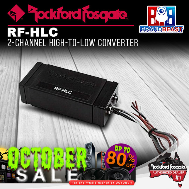 Rockford Fosgate RF-HLC 2-Channel High-to-Low Converter