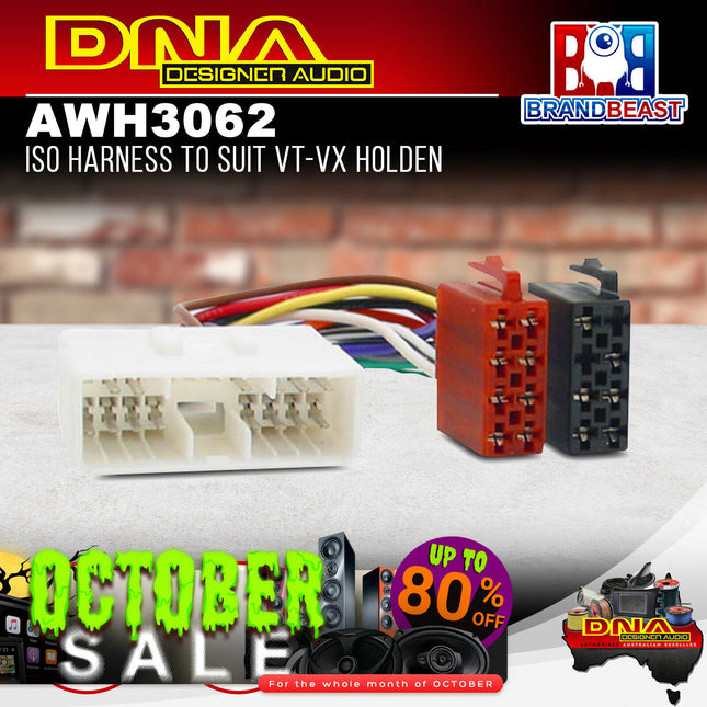DNA AWH3062 ISO Harness to Suit VT-VX Holden