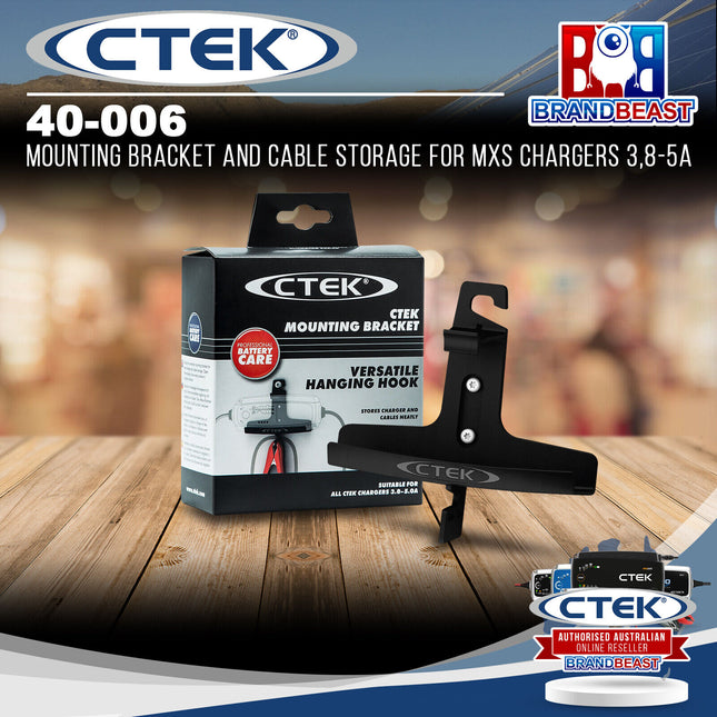 CTEK 40-006 Mounting Bracket for Chargers, MXS3.8 - MXS5.0 A