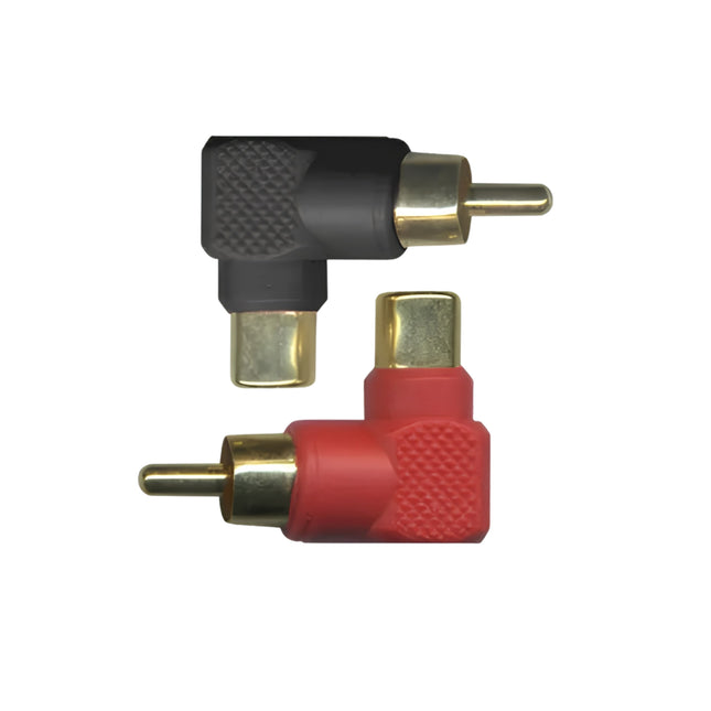 Stinger SGI22 Right Angle RCA Adapters Pair