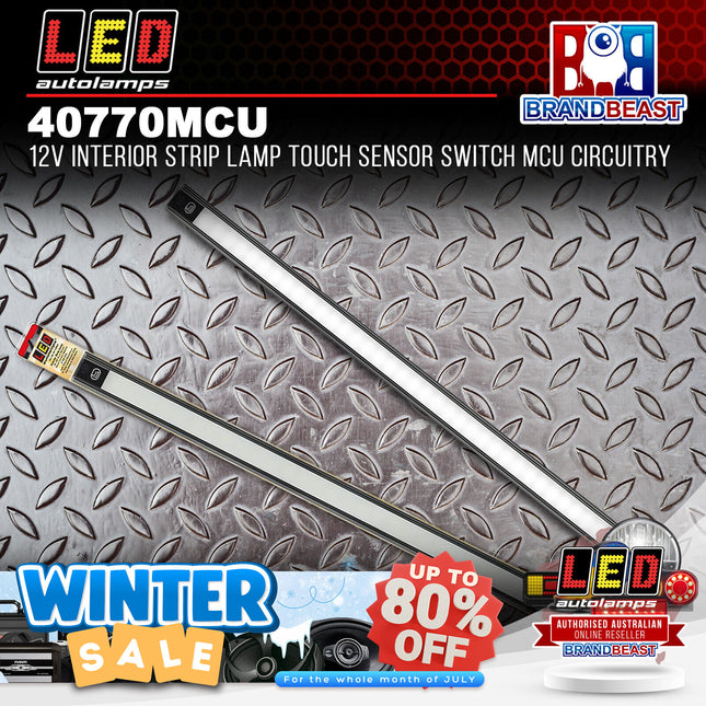 LED Autolamps 40770MCU 12V Interior Strip Lamp Touch Sensor Switch MCU Circuitry