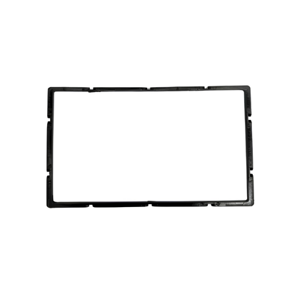 STINGER SF9-1027 10-Inch Trapezoid to 7-Inch Double DIN Adapter - Universal Format Converter for Standard Double DIN Head Unit Installation