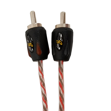 Stinger SI4417 5m 4000 Series 4 Channel RCA Interconnects