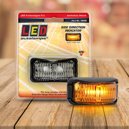 LED Autolamps 42AM Amber Light