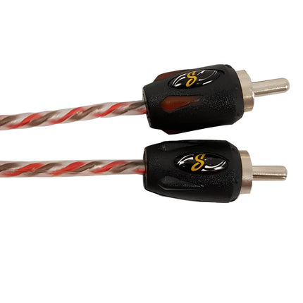 Stinger SI426 6ft 2-Channel 4000 Series RCA Interconnect Cable