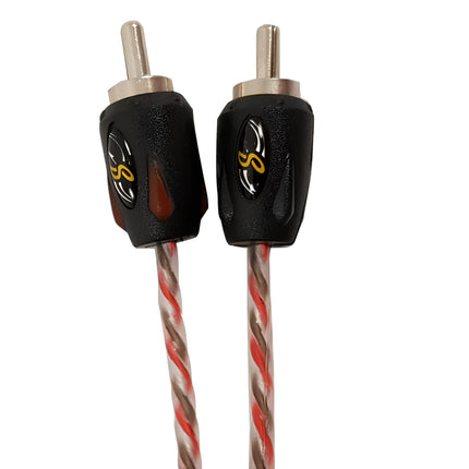 Stinger SI426 6ft 2-Channel 4000 Series RCA Interconnect Cable
