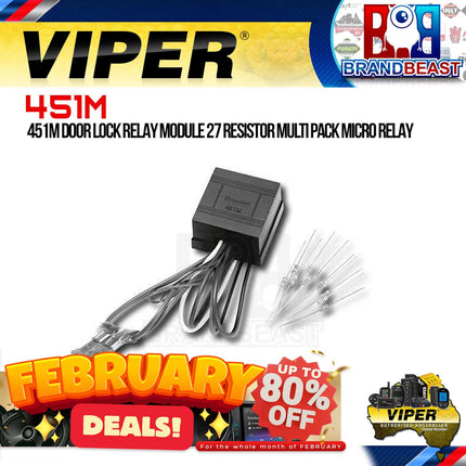 Viper 451M Door Lock Relay Module