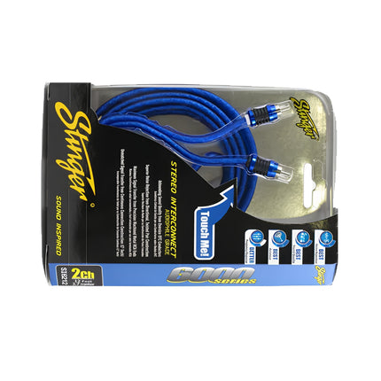 Stinger SI6212 6000 Series 2 Channel 12ft RCA Lead