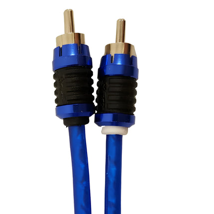 Stinger SI6212 6000 Series 2 Channel 12ft RCA Lead