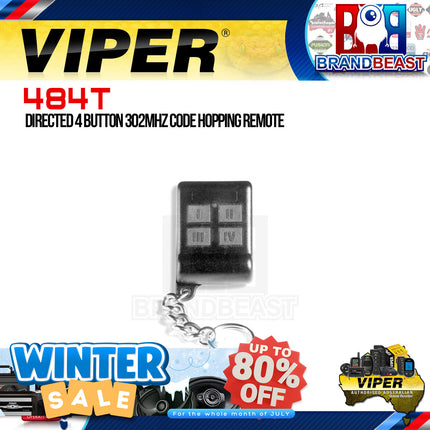 Viper 484T Classic 1-Way 4-Button Remote