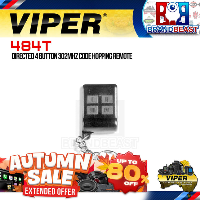 Viper 484T Classic 1-Way 4-Button Remote