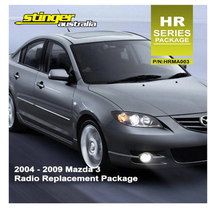 Stinger HRMA003 Australia Radio Replacement Kit Suitable For 04-09 Mazda 3