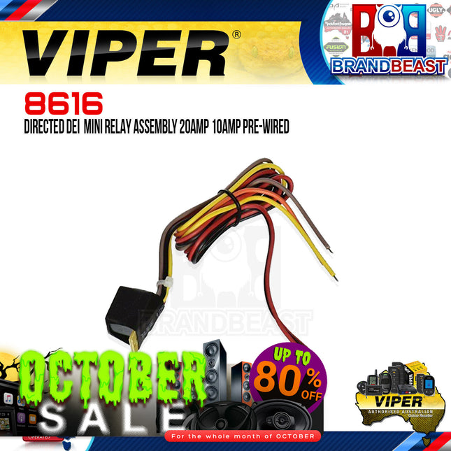 Viper 8616 20 Amp/10 Amp Mini Relay Assembly