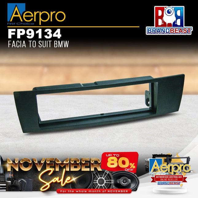 Aerpro FP9134 Single DIN Facia Kit Suit BMW Z4/1/3 Series