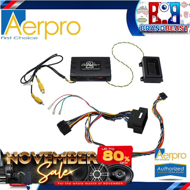 Aerpro CAFT02 AV Infodaptor Suit Fiat 500X 2014-ON
