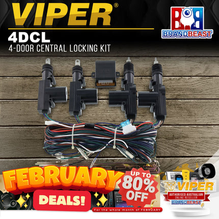 Viper 4DCL 4-Door Central Locking System