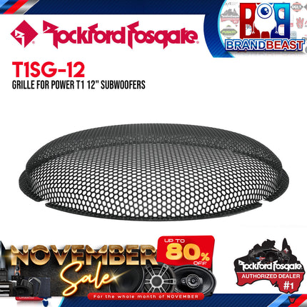 Rockford Fosgate T1SG-12 12" Power T1 Slim Mesh Grille Insert