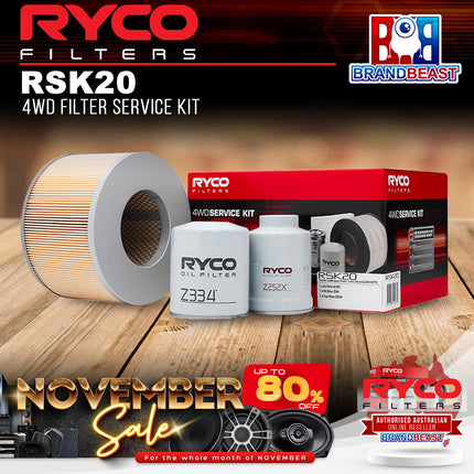Ryco RSK20 4WD Filter Service Kit