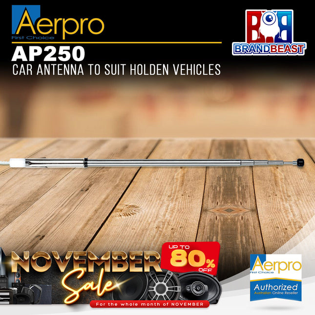 Aerpro AP250 Car Antenna to Suit Holden Vehicles