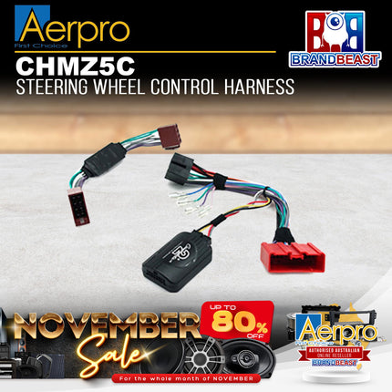 Aerpro CHMZ5C Steering Wheel Control Interface Suit Mazda MX5 - Bose Amplified