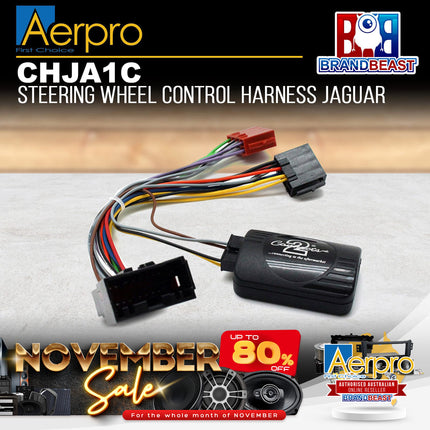 Aerpro CHJA1C Steering Wheel Control Harness to Suit Jaguar