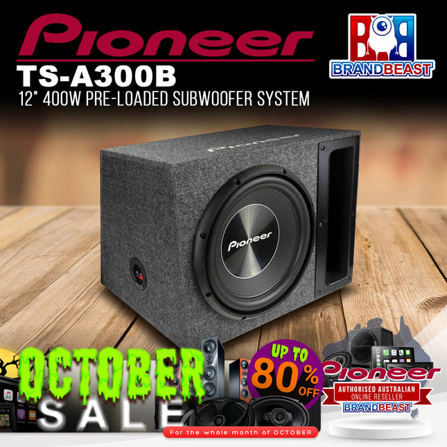 Pioneer TS-A300B 12" 1500W "A" Series Pre-Loaded Ported Enclosure