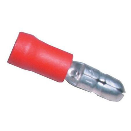 Narva 56146 4.0MM Male Bullet Terminal Red (100 Pack)