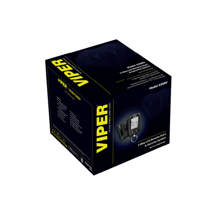 VIPER 5308V | Enhanced LCD 2-Way Remote Start Security System