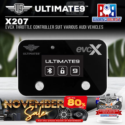 Ultimate9 X207 evcX Throttle Controller Suit Various Audi Vehicles