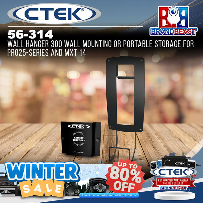 CTEK 56-314 Wall Hanger 300 Battery Charger Mounts