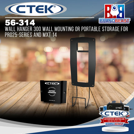 CTEK 56-314 Wall Hanger 300 Battery Charger Mounts