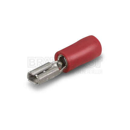Narva 56033BL Crimp Terminal Female Blade Red Insulated 3mm - 18 Pce