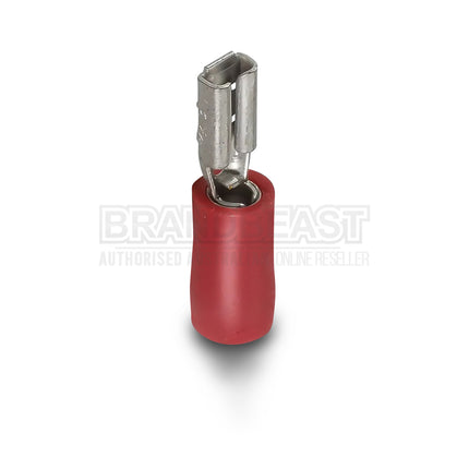 Narva 56033BL Crimp Terminal Female Blade Red Insulated 3mm - 18 Pce