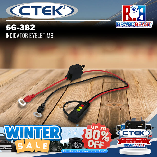 CTEK 56-382 Indicator Eyelet M8