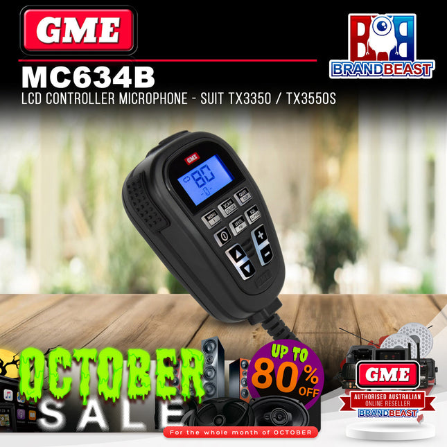 GME MC634B LCD Microphone with Soundpath Speaker